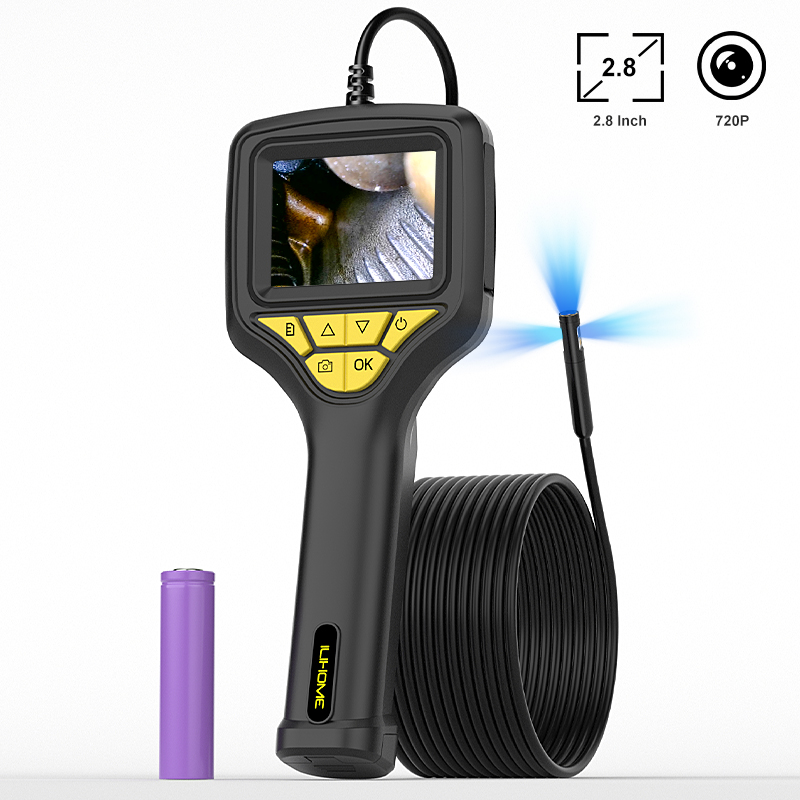 Home Security And Cameras - กล้องตรวจสอบแบบมือถือขนาด 2.8 นิ้ว หน้าจอ IPS ความละเอียดสูง