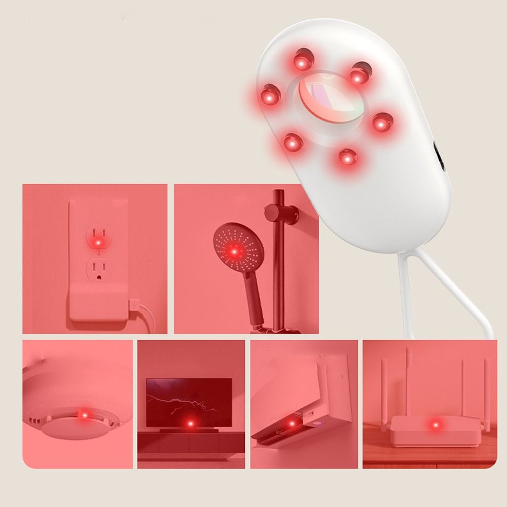 Home Security With Camera - กล้องตรวจจับอินฟราเรดขนาดเล็ก เครื่องตรวจจับการสอดแนมระยะไกล อุปกรณ์ป้องกันการสอดแนมและป้องกันการเฝ้าระวัง