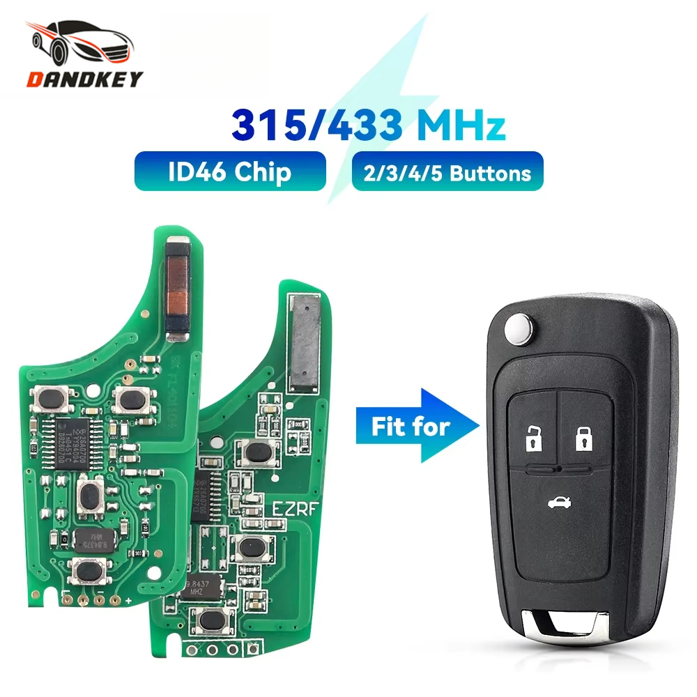 Keypad Alarm Panel - KEYYOU 10PCS 315/434 เมกะเฮิร์ตซ์รถรีโมทคอนโทรลวงจรอิเล็กทรอนิกส์สำหรับเชฟโรเลต มาลิบู ครูซ