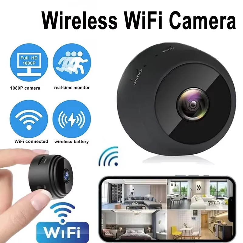 Home Security Indoor Cameras - กล้อง A9 รุ่นใหม่ Wifi 1080p HD