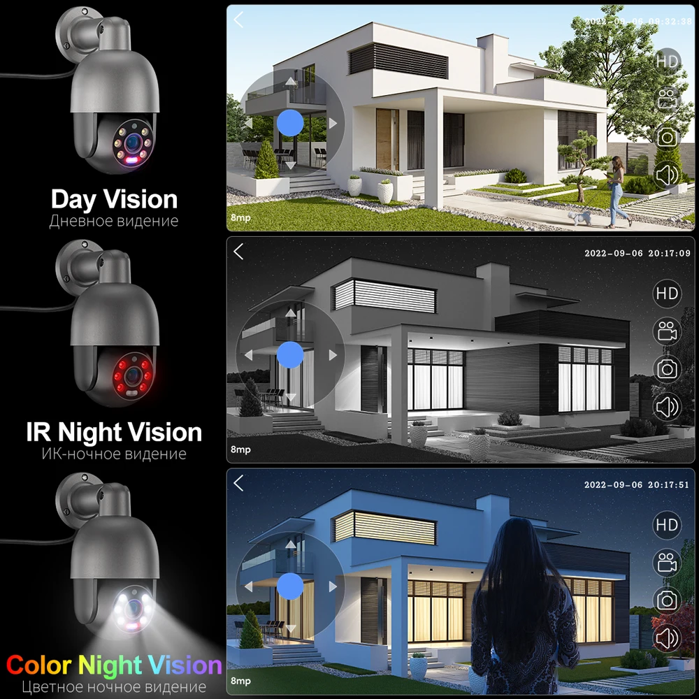 Home Security Systems With Cameras - ระบบกล้องวงจรปิด Tinosec Hot NVR 8MP 8