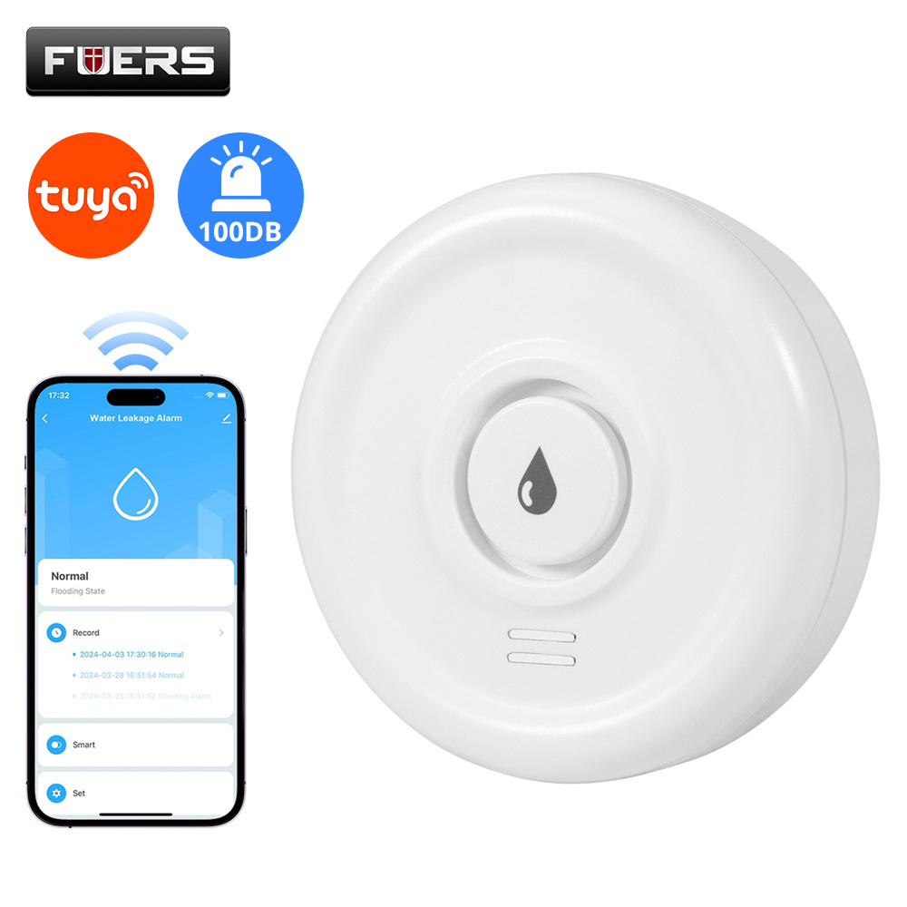 Home Security Technology - Fuers เครื่องตรวจจับน้ํารั่ว Smart Home ALARM Tuya