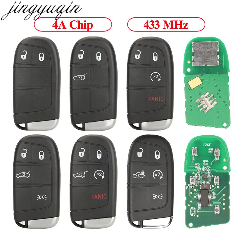 Keypad Alarm Panel - Jingyuqin 2/3/4/5 ปุ่มรีโมทกุญแจรถปลุก 4A 433MhzสําหรับFiat 500