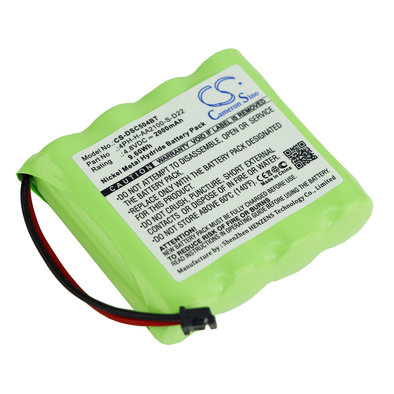 Keypad Alarm Panel - แบตเตอรี่ทดแทน CS สำหรับแป้นพิมพ์ไร้สาย DSC WTK5504, เครื่องขยายสัญญาณไร้สาย