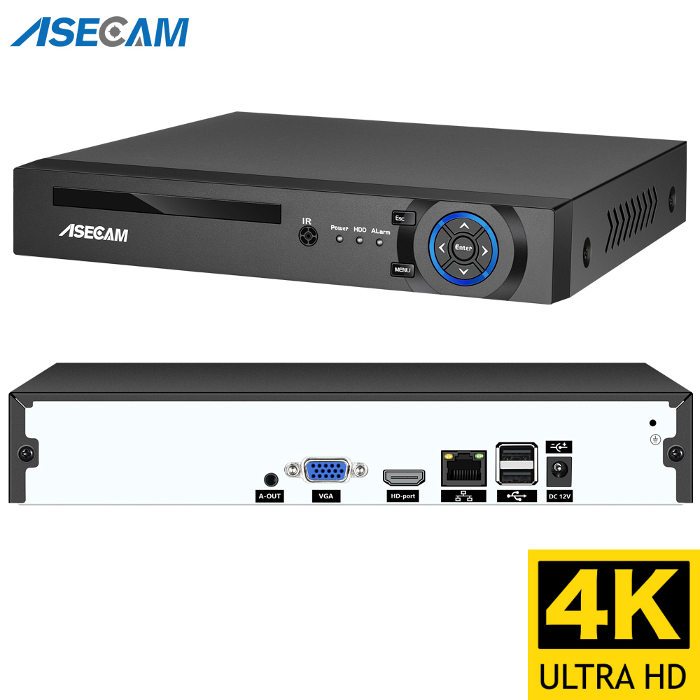 Home Security And Cameras - 32CH 16CH 4K NVR เครื่องบันทึกวีดีโอ Ai