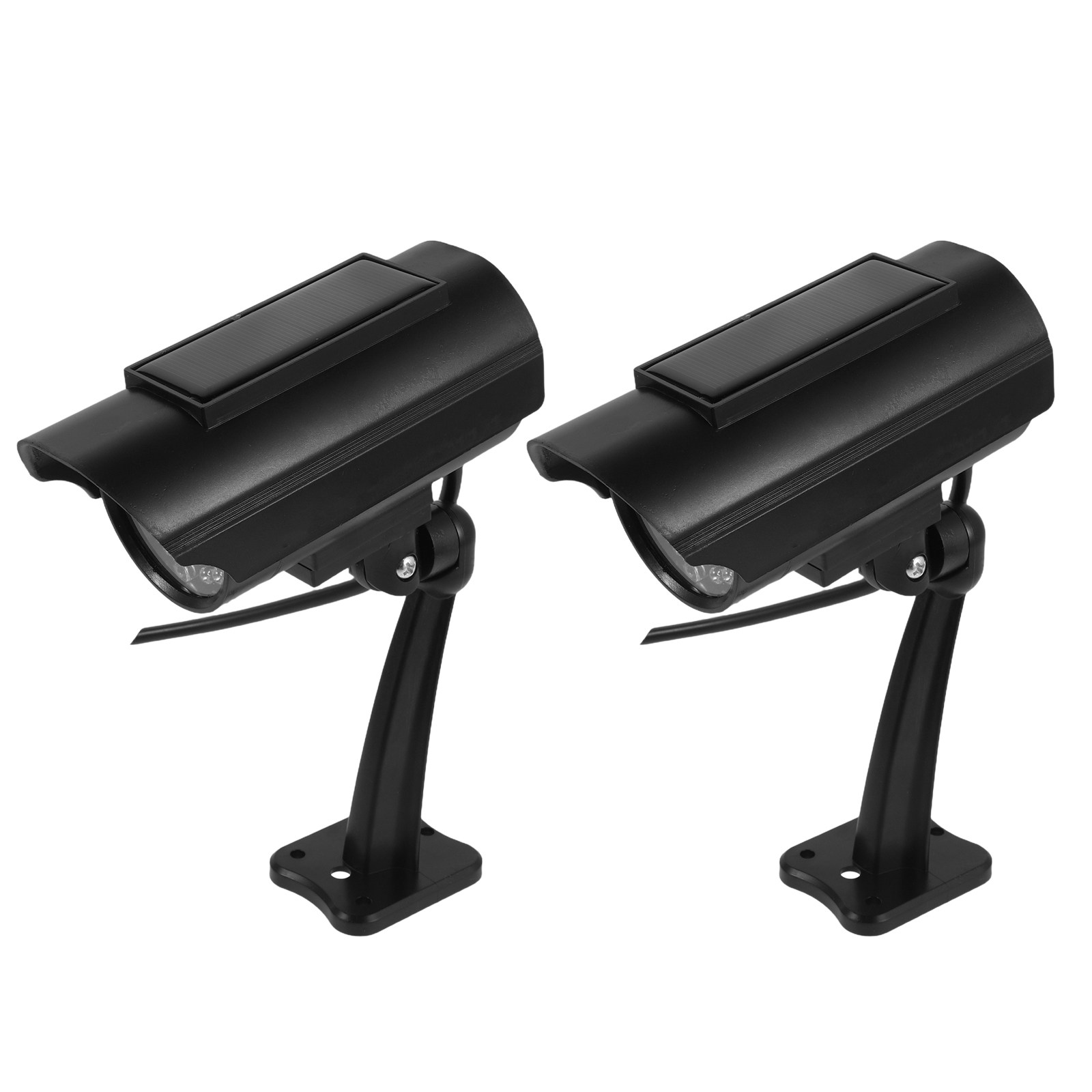 Home Security Indoor Cameras - 2 ชิ้น กล้องวงจรปิดจำลองเสมือนจริงสูง กล้องโดมปลอม CCTV สำหรับใช้ภายในและภายนอกอาคาร