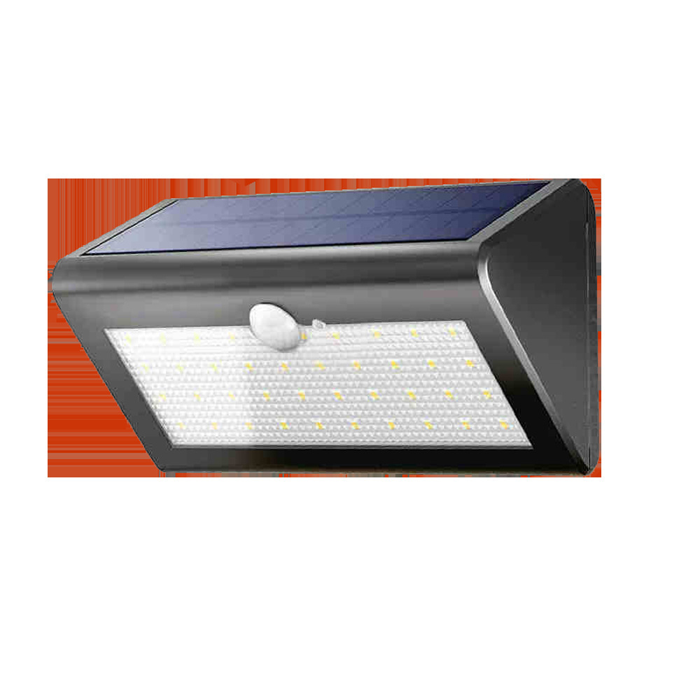 Home Security Lights Outdoors - โคมไฟติดผนังเซ็นเซอร์ตรวจจับความเคลื่อนไหวพลังงานแสงอาทิตย์ สำหรับภายนอกอาคาร กันน้ำ ไฟ LED สำหรับสวน