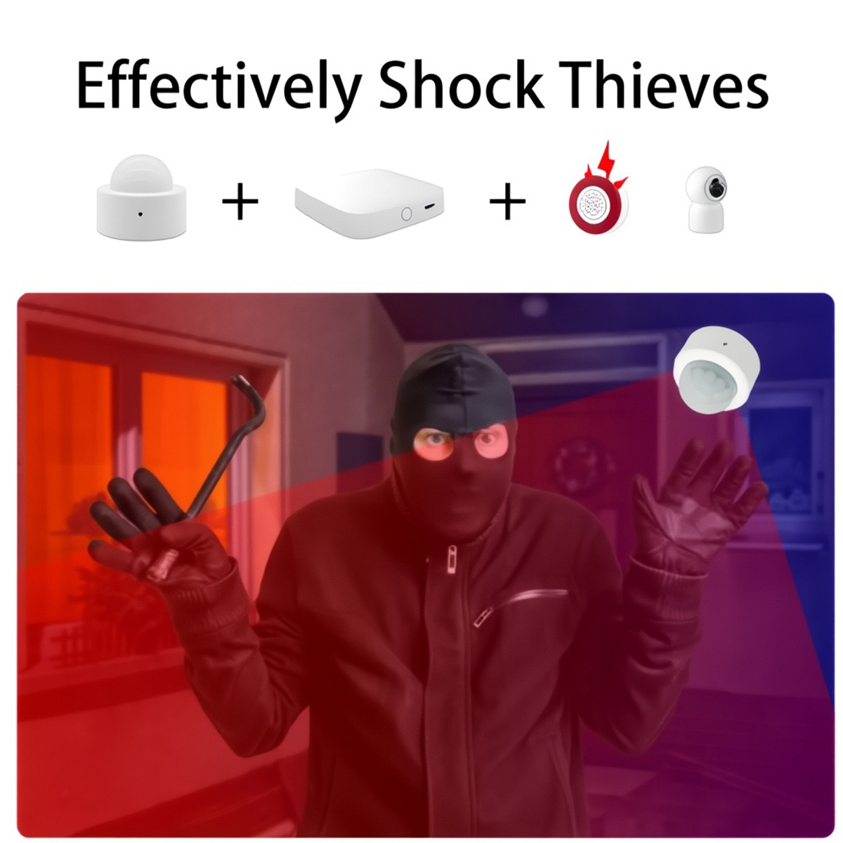 เซ็นเซอร์ตรวจจับความเคลื่อนไหว - Home Security Technology บทวิจารณ์และราคา