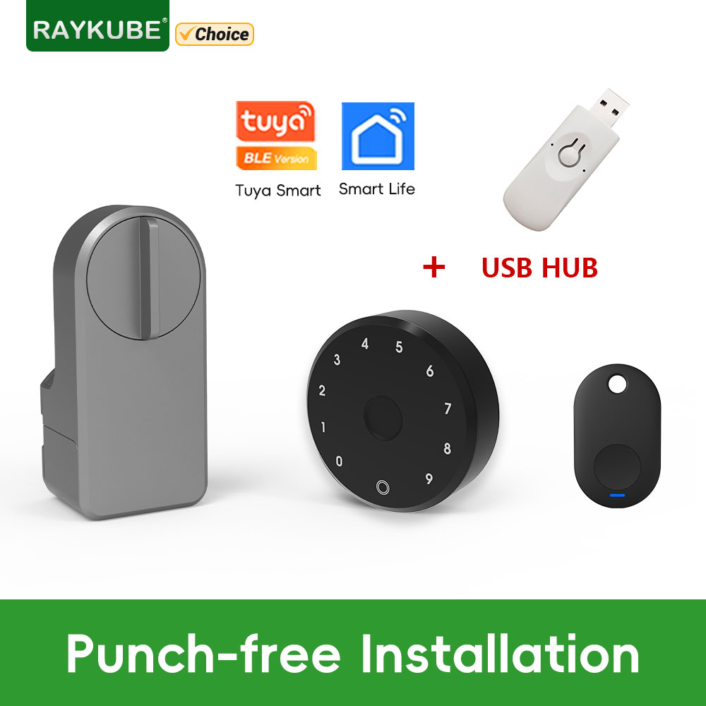 ชุดล็อคประตูอัจฉริยะ RAYKUBE A - Door Lock Smart Keypad บทวิจารณ์และราคา
