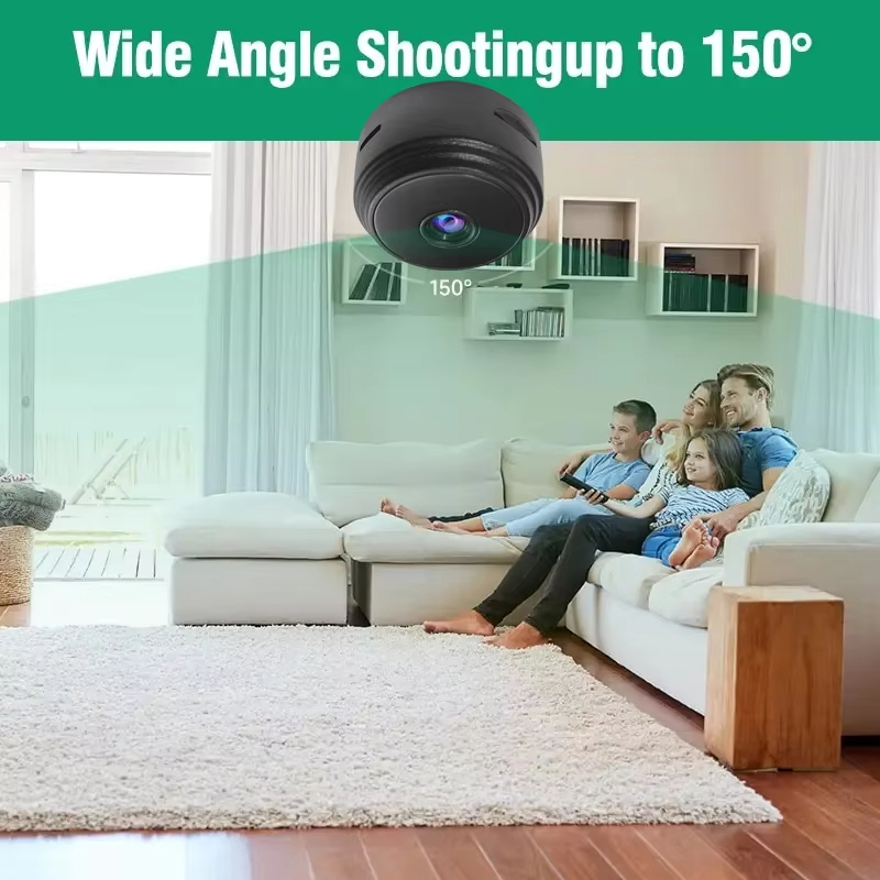 กล้องวงจรปิดไร้สาย A9 Mini WiF - Home Security For Apartments บทวิจารณ์และราคา