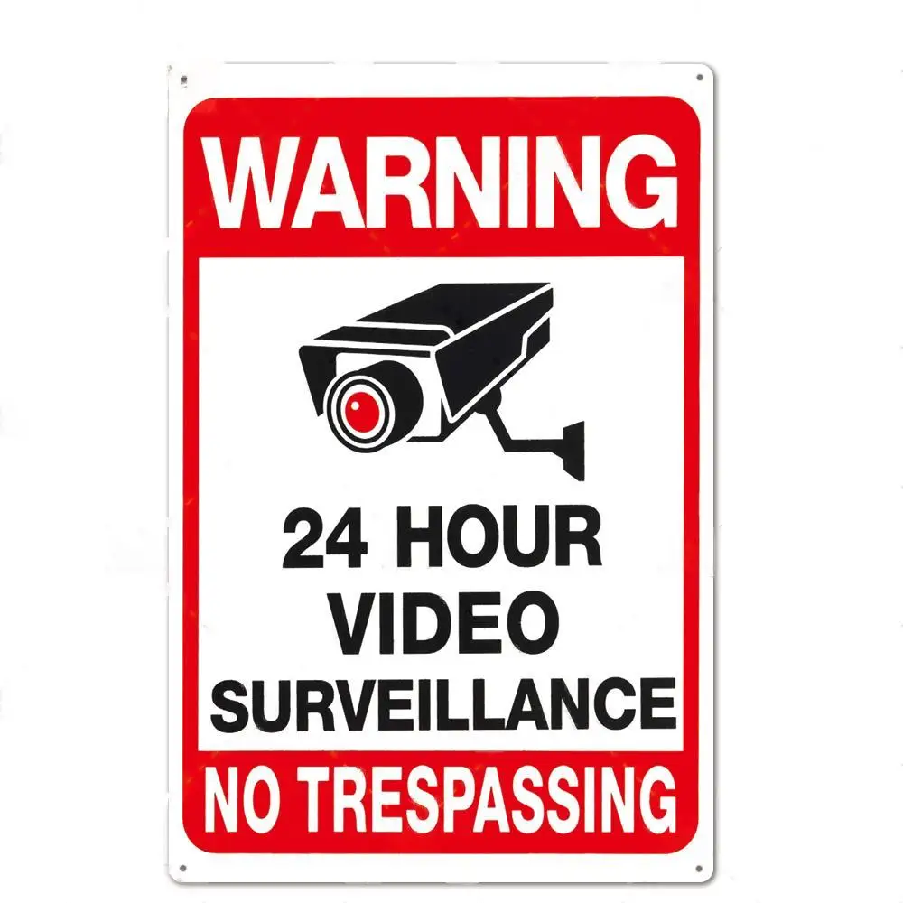ป้ายโลหะเตือนห้ามเข้าสู่พื้นที - Home Yard Security บทวิจารณ์และราคา