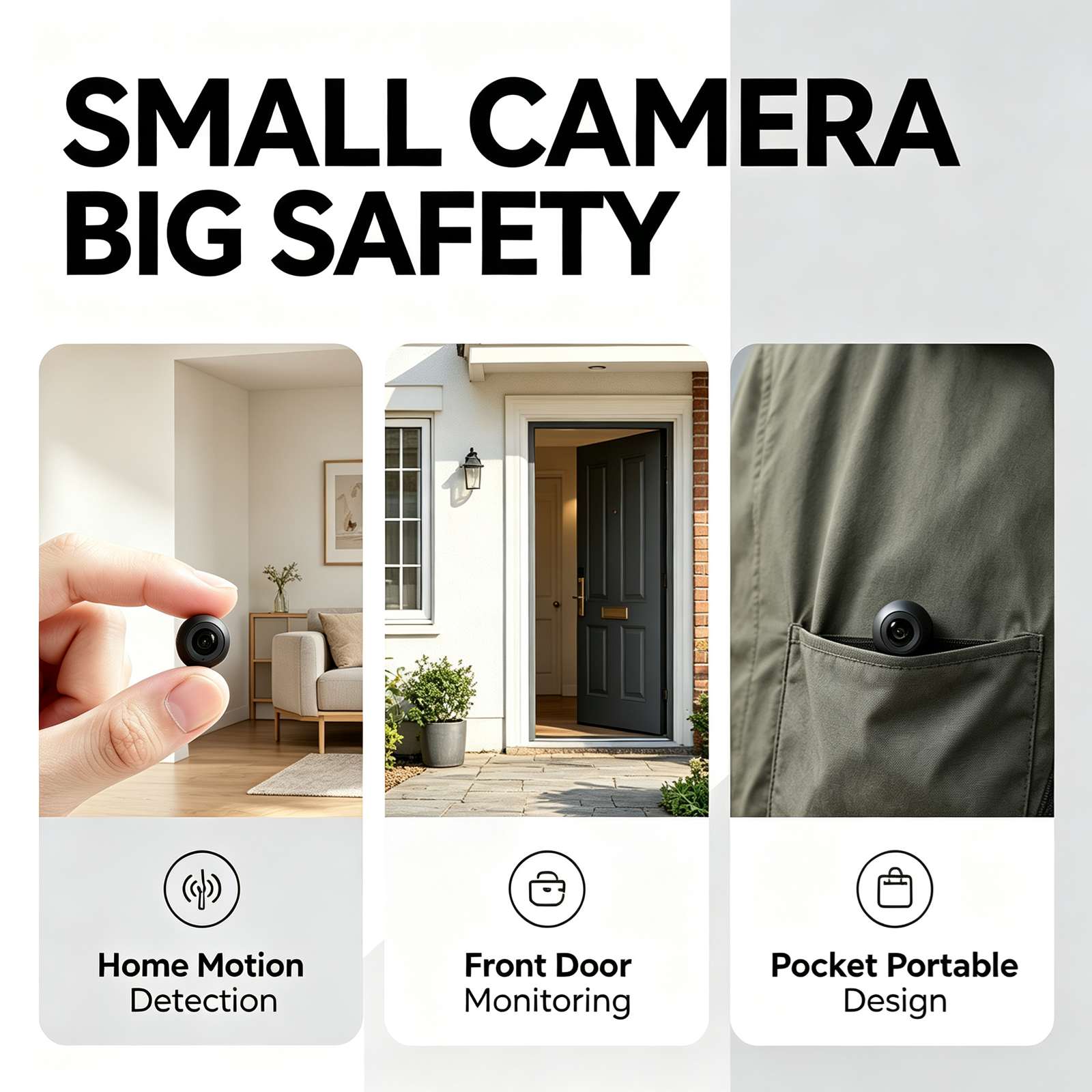 กล้องวงจรปิดขนาดเล็ก E17 Mini  - Home Security Indoor Cameras บทวิจารณ์และราคา