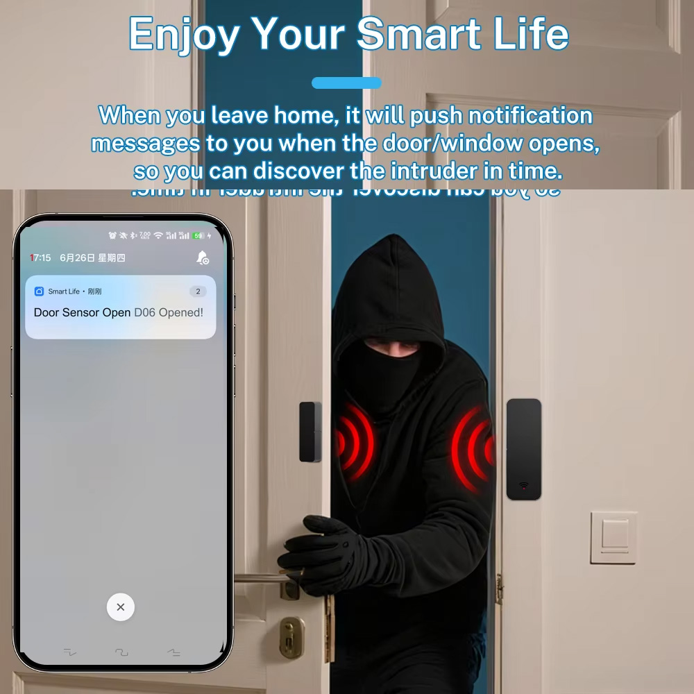 เซ็นเซอร์ตรวจจับการเปิด-ปิดประ - Home Security Technology บทวิจารณ์และราคา