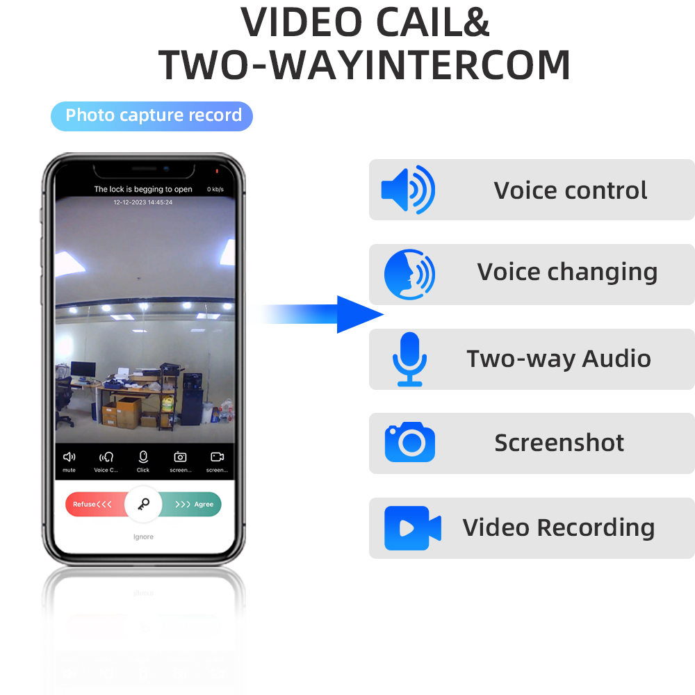 RAYKUBE DF14 Tuya WiFi ระบบล็อ - Door Lock Smart Keypad บทวิจารณ์และราคา