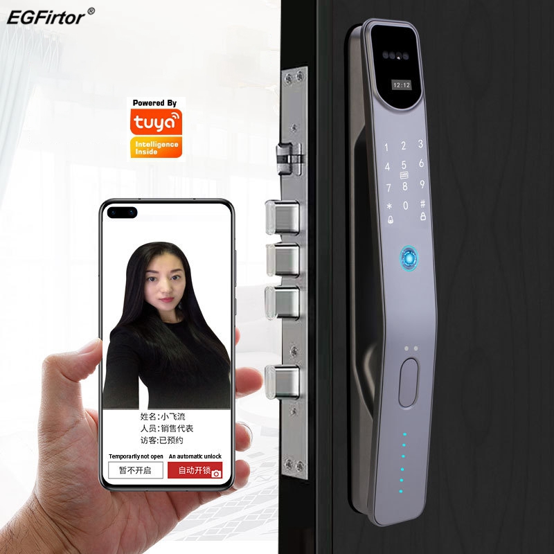 Tuya ล็อคดิจิตอลในบ้านควบคุมรี - Door Lock Smart Keypad บทวิจารณ์และราคา