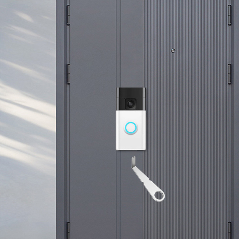 กุญแจวิดีโอดอร์เบลล์สีเงินสำหร - Home Security Video บทวิจารณ์และราคา