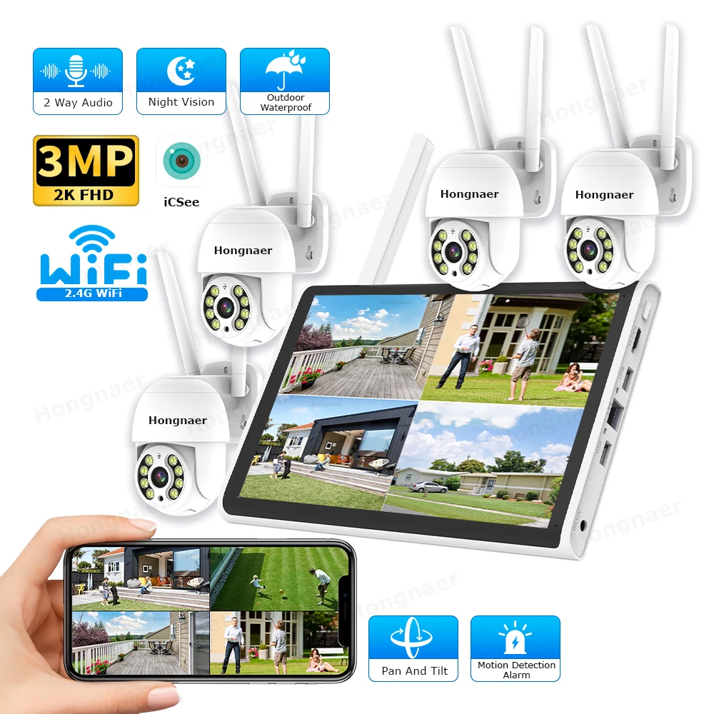 ชุดกล้องวงจรปิดไร้สาย 2026 Hon - Home Security With Camera บทวิจารณ์และราคา