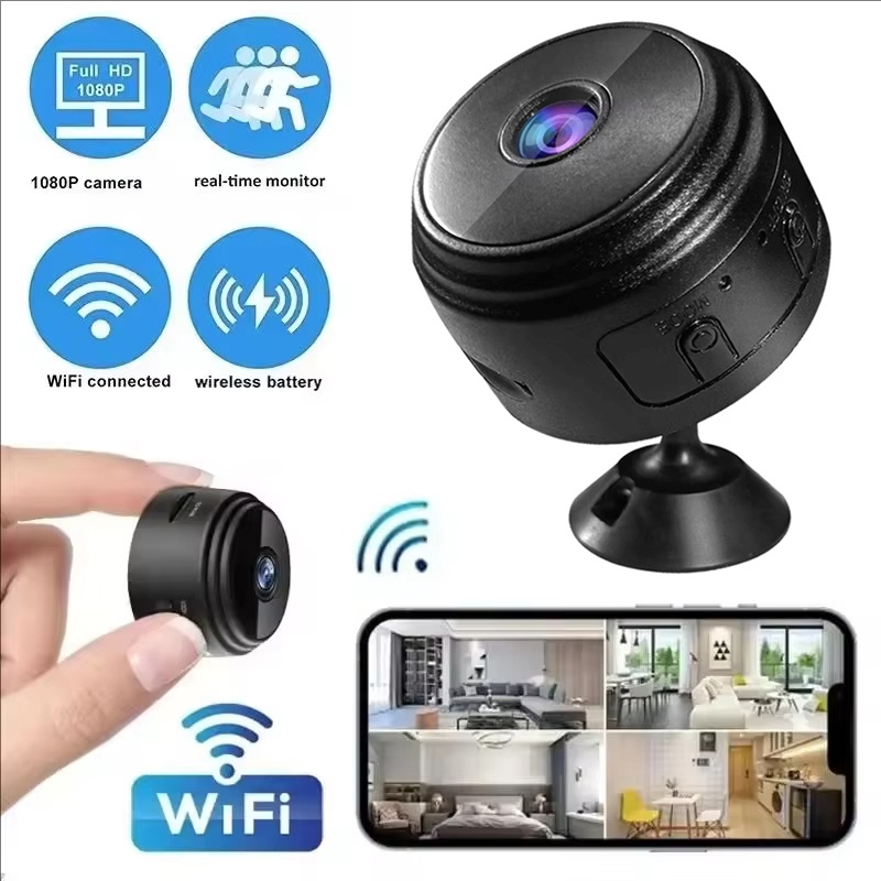 กล้องมินิ A9 1080P WiFi กล้องว - Home Security Video บทวิจารณ์และราคา