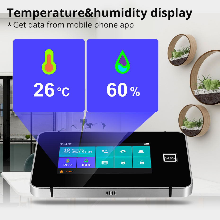 KERUI Tuya แผง DIY ของคุณชุดปล - Keypad Alarm Panel บทวิจารณ์และราคา