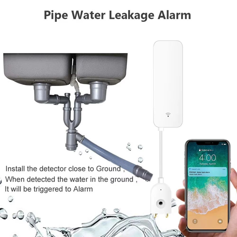 เซ็นเซอร์ตรวจจับน้ำรั่วซึม Zig - Home Security Technology บทวิจารณ์และราคา