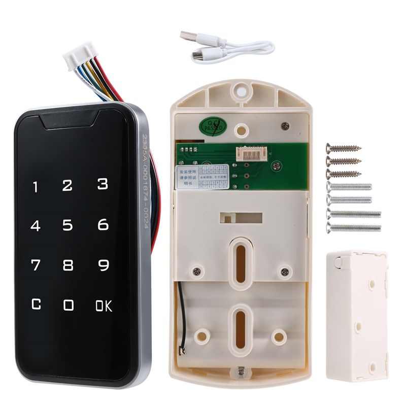 ล็อคประตูอิเล็กทรอนิกส์อัจฉริย - Door Lock Smart Keypad บทวิจารณ์และราคา