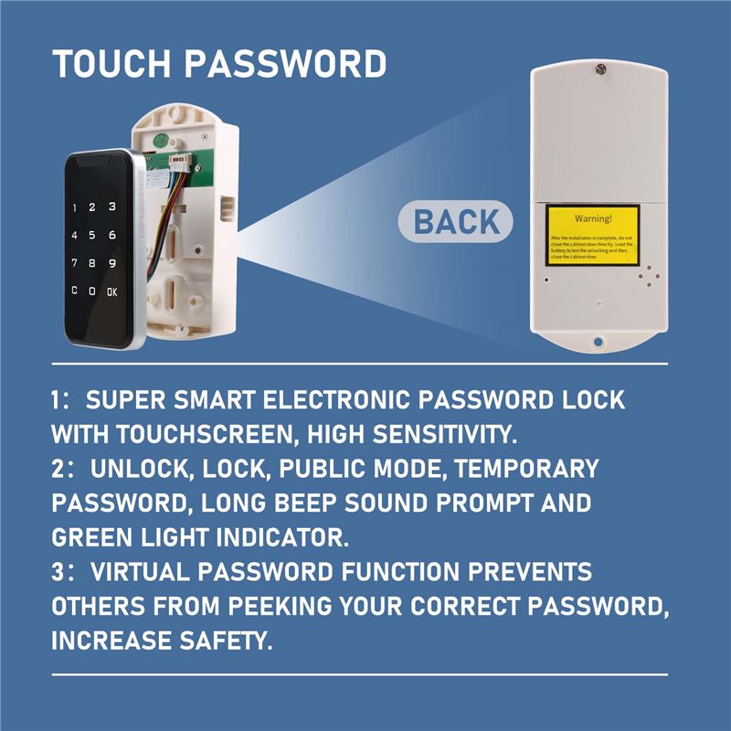 ล็อคประตูอิเล็กทรอนิกส์อัจฉริย - Door Lock Smart Keypad บทวิจารณ์และราคา