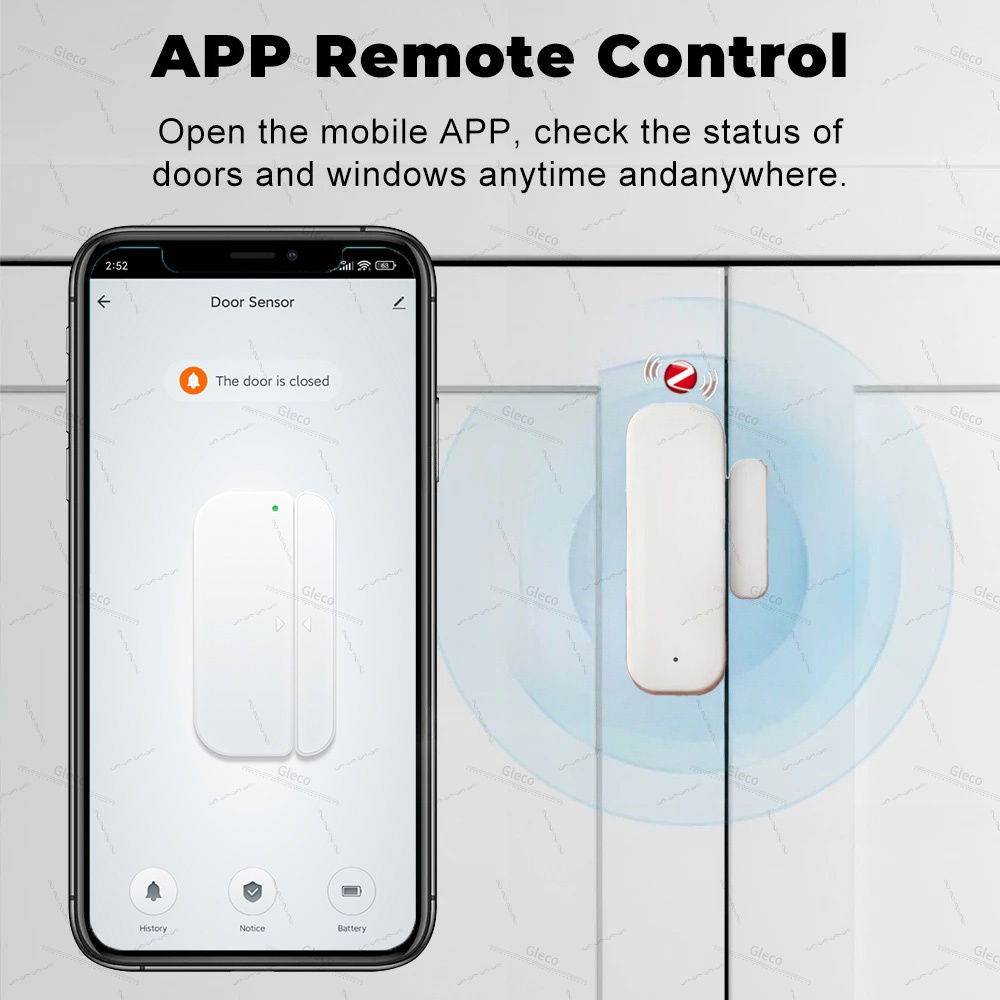 เซ็นเซอร์ตรวจจับประตูหน้าต่างแ - Home Security Technology บทวิจารณ์และราคา