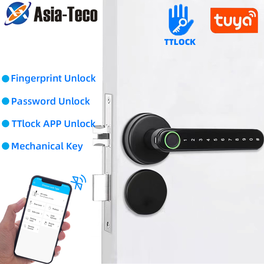 TTLock สมาร์ทบลูทูธล็อคลายนิ้ว - Door Lock Smart Keypad บทวิจารณ์และราคา