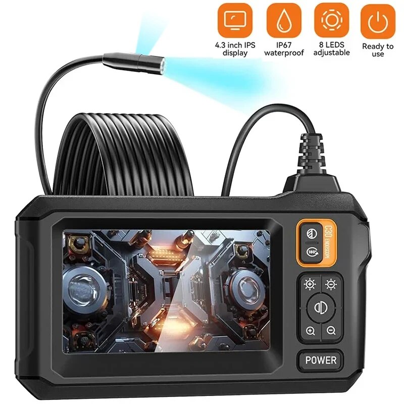 กล้องส่องอุตสาหกรรม8มม. HD1080 - Home Security And Cameras บทวิจารณ์และราคา