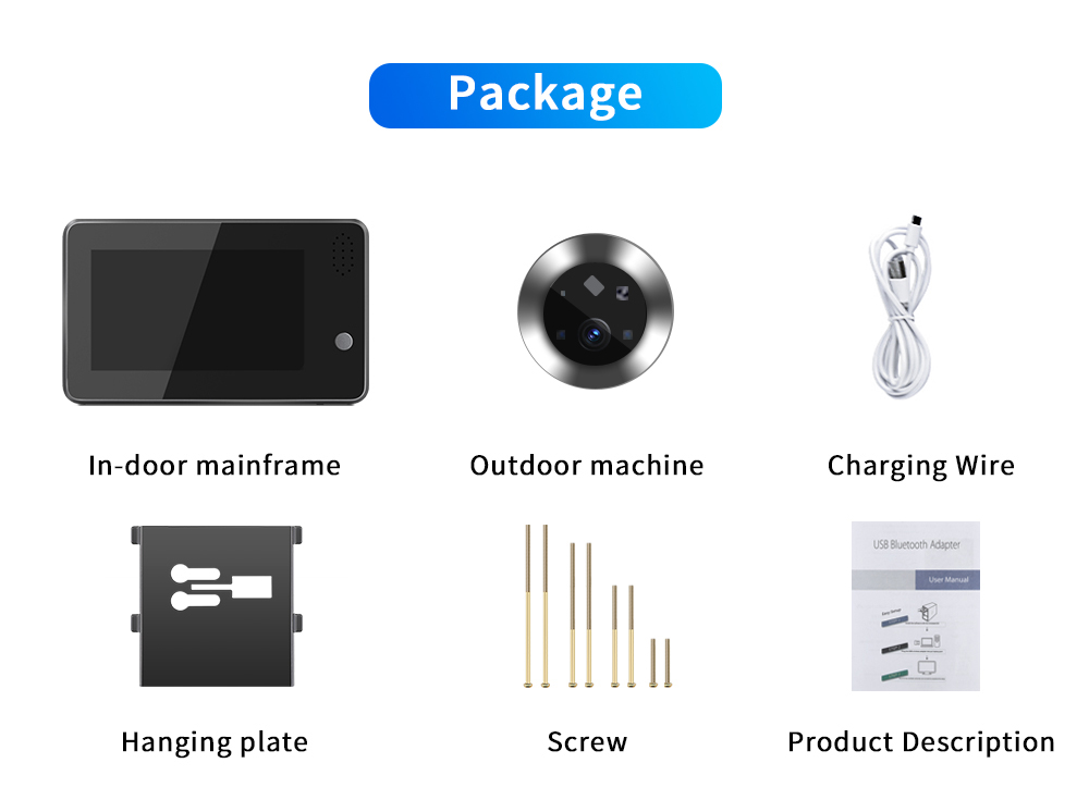 กริ่งประตูอัจฉริยะ Tuya Smartl - Home Security Video บทวิจารณ์และราคา