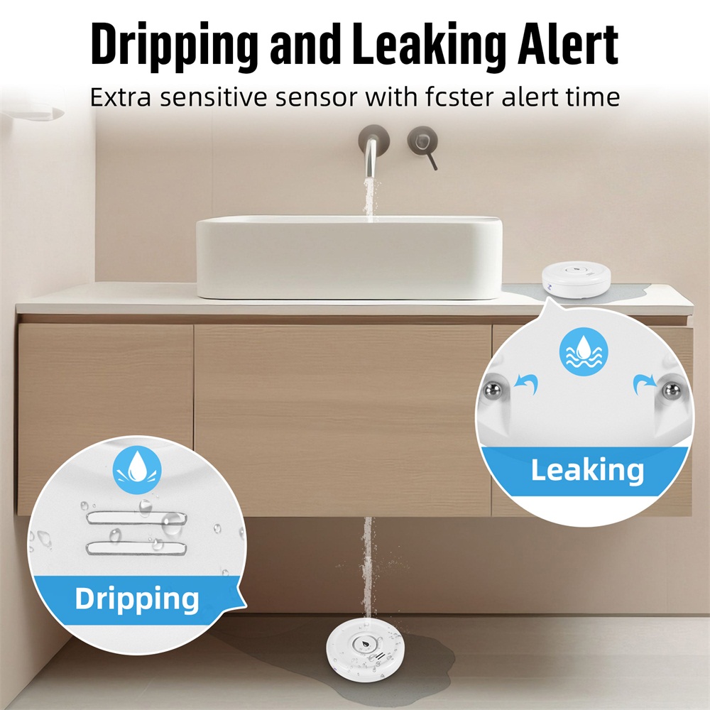 Fuers เครื่องตรวจจับน้ํารั่ว S - Home Security Technology บทวิจารณ์และราคา