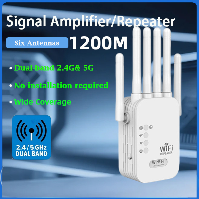เราเตอร์สัญญาณ 2.4G&5G 802.11N - Home Security Service บทวิจารณ์และราคา