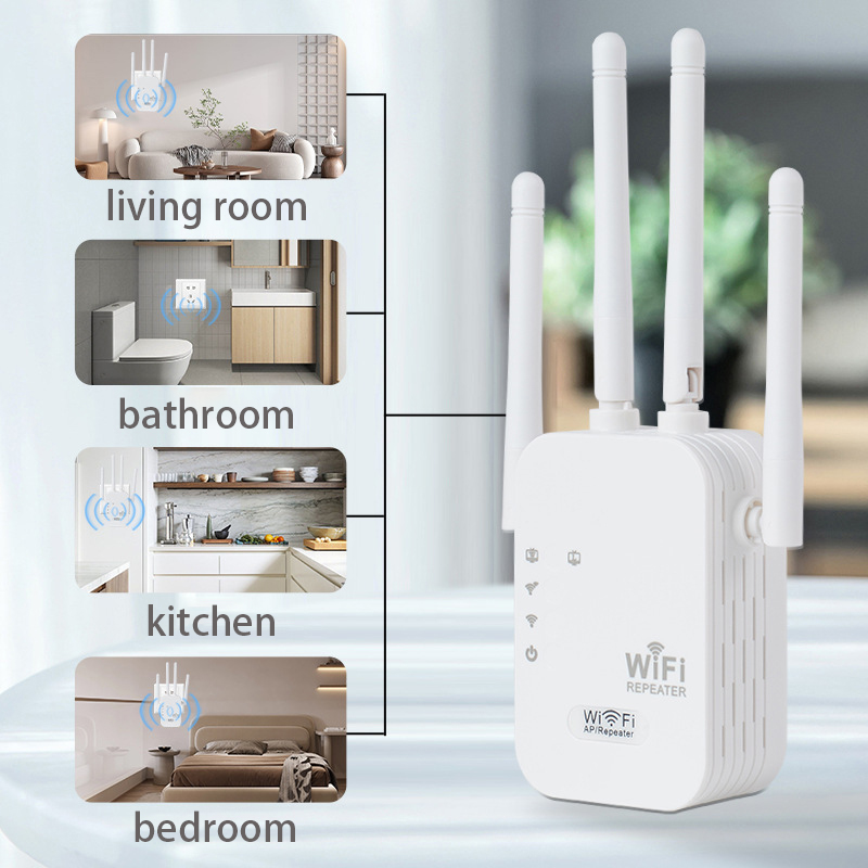 เราเตอร์สัญญาณ 2.4G&5G 802.11N - Home Security Service บทวิจารณ์และราคา