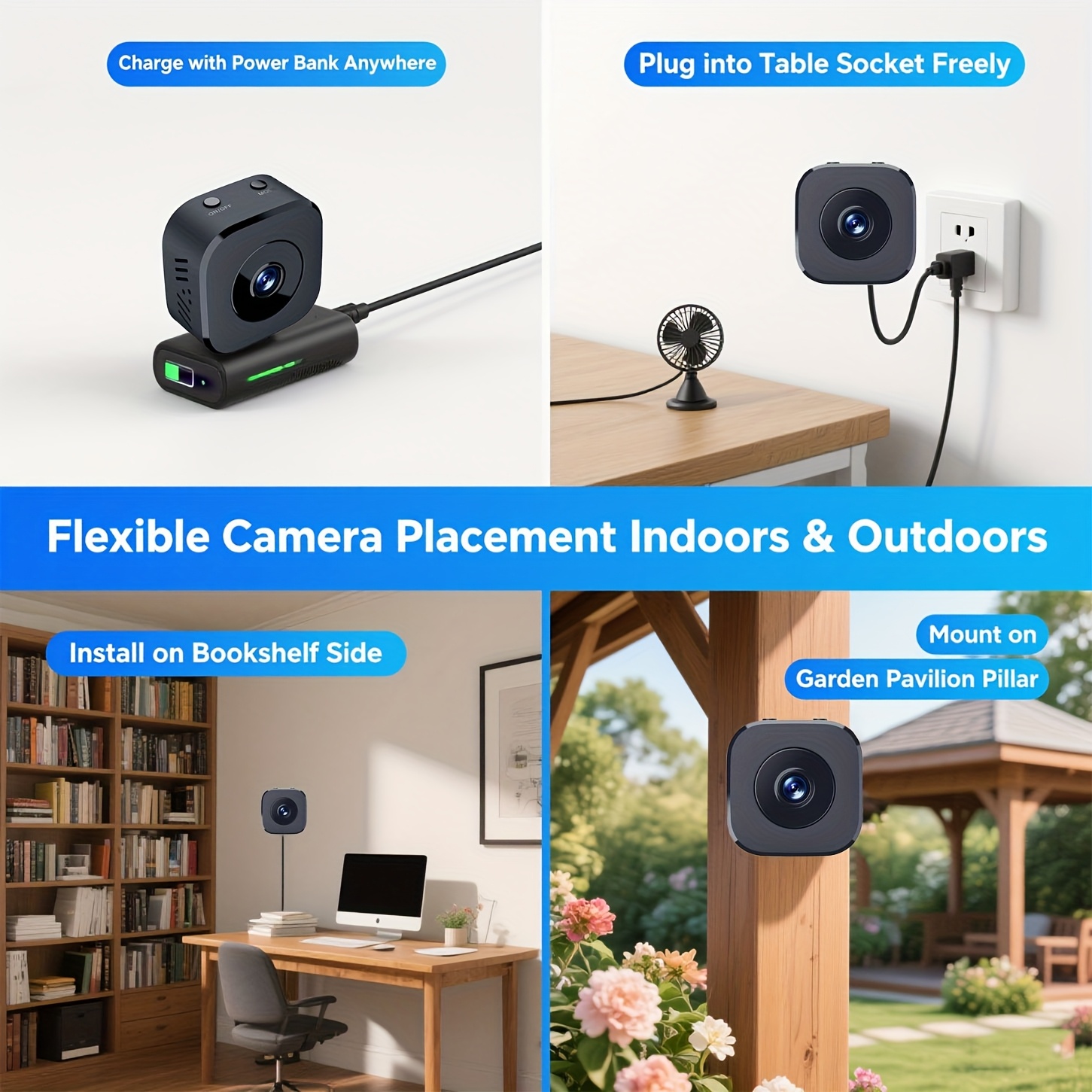 1080P HD Mini WiFi กล้องความปล - Home Security With Camera บทวิจารณ์และราคา