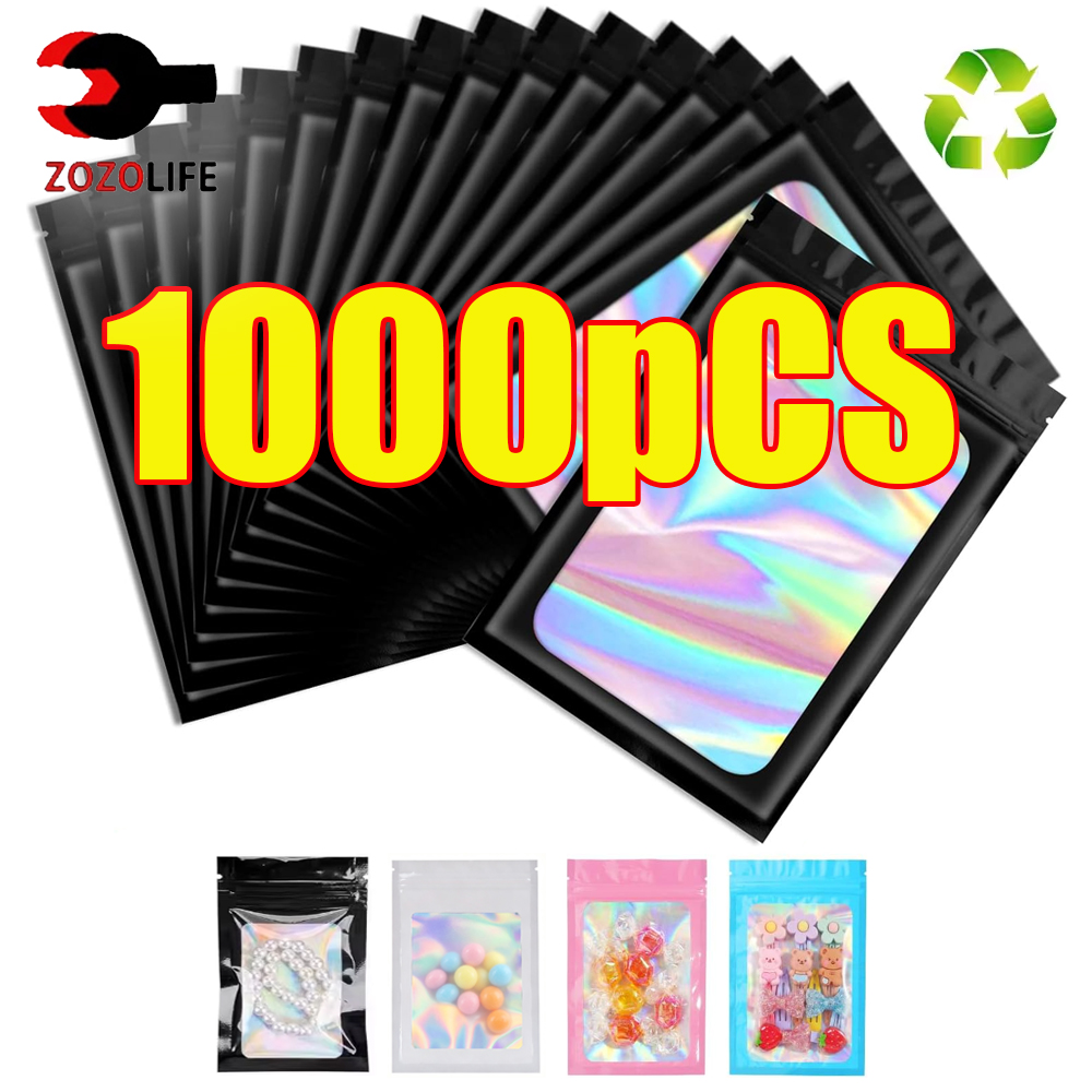 ถุงซิปล็อคโฮโลแกรม 10-1000 ชิ้ - Home Security Laser บทวิจารณ์และราคา