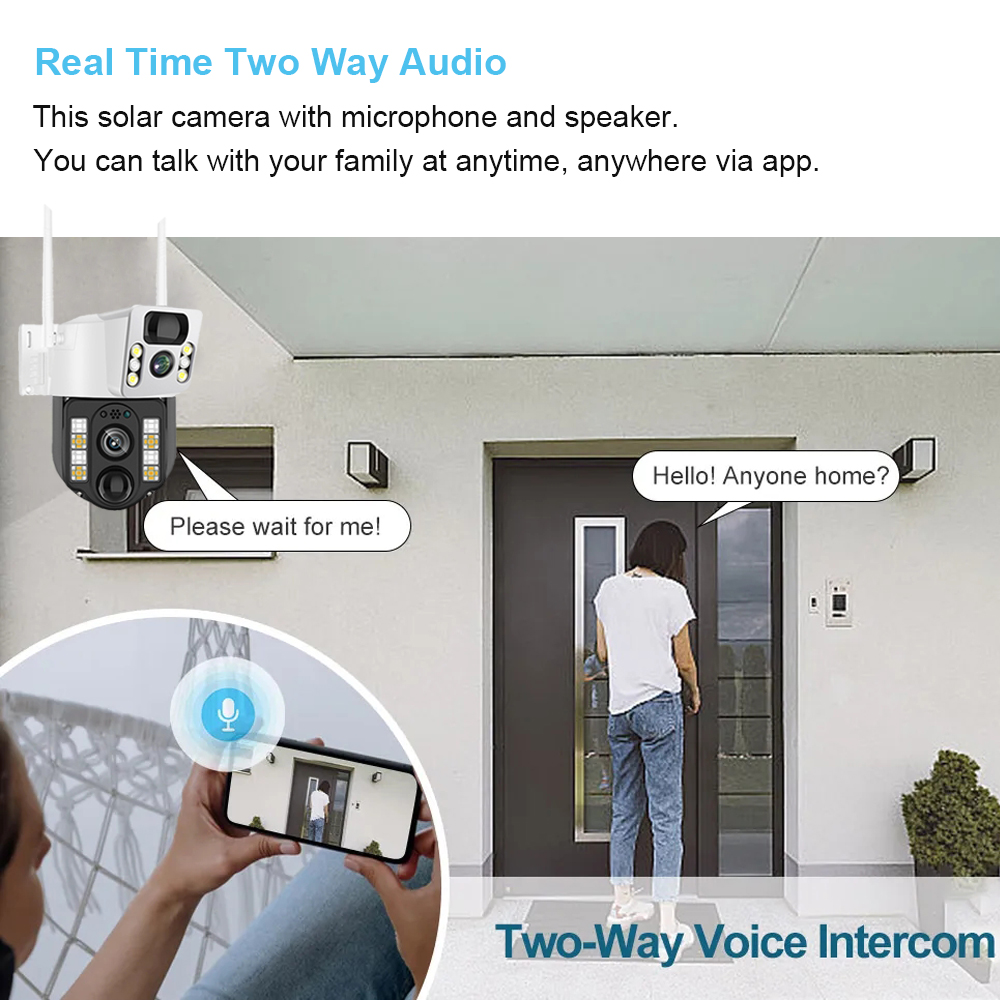 กล้องวงจรปิดพลังงานแสงอาทิตย์  - Home Security Indoor Cameras บทวิจารณ์และราคา