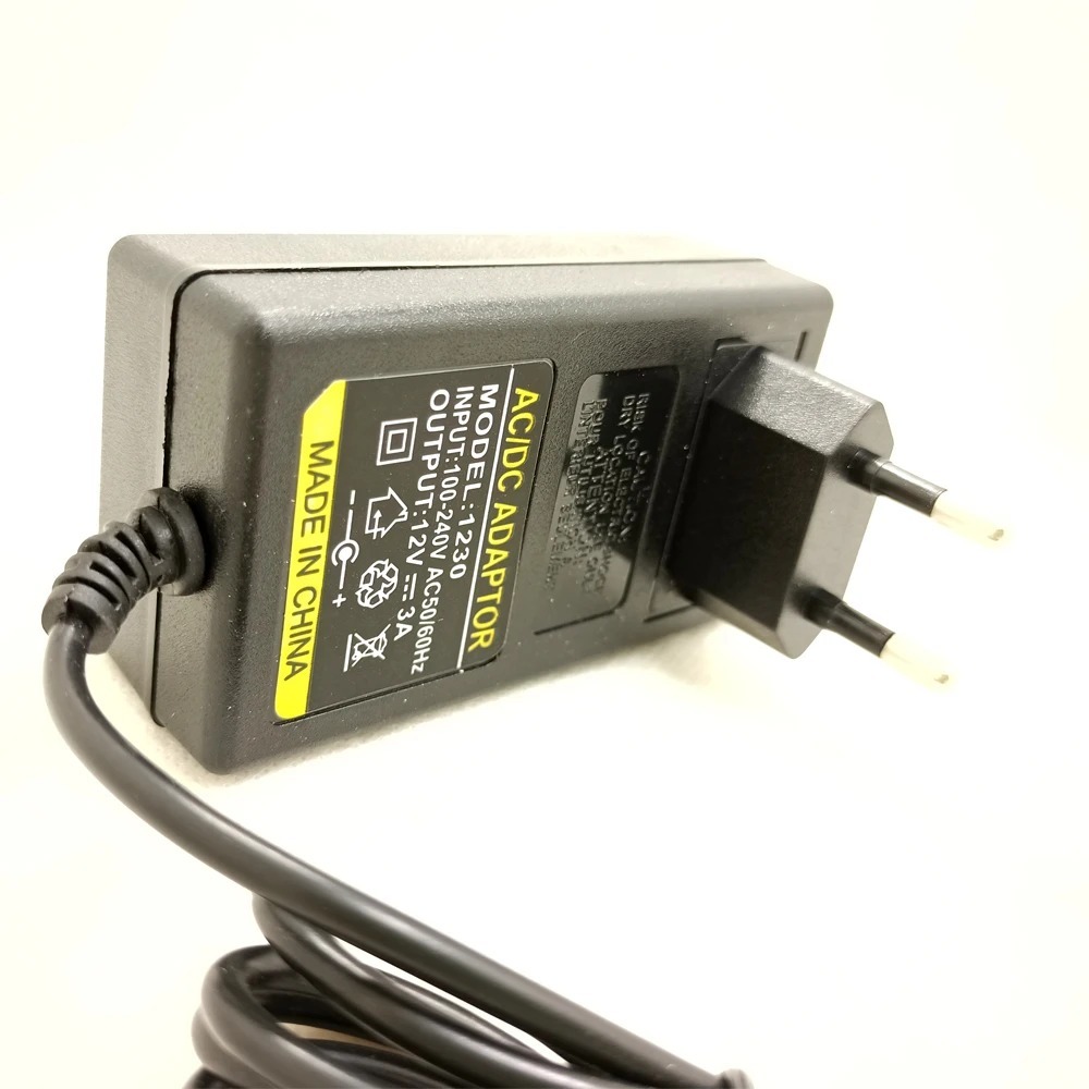 อะแดปเตอร์แปลงไฟ AC/DC 12V 3A  - Home Security And Cameras บทวิจารณ์และราคา