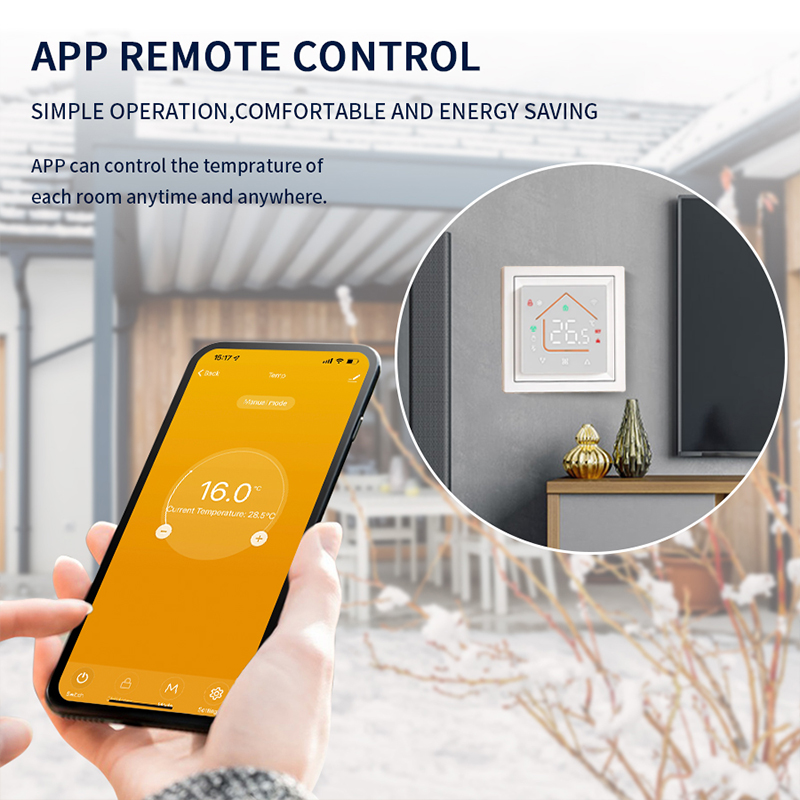 เทอร์โมสตัท WiFi อัจฉริยะ ใช้ง - Home Security Technology บทวิจารณ์และราคา