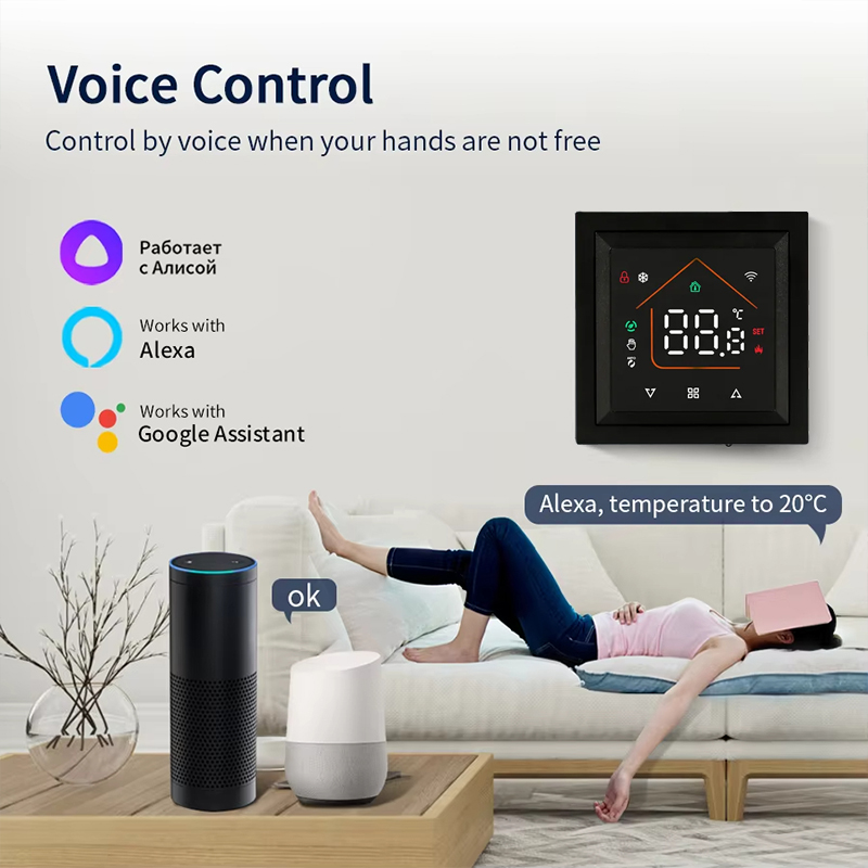เทอร์โมสตัท WiFi อัจฉริยะ ใช้ง - Home Security Technology บทวิจารณ์และราคา