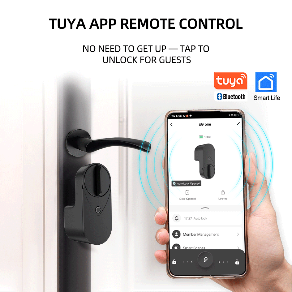 RAYKUBE EG One Tuya BLE สมาร์ท - Home Security For Apartments บทวิจารณ์และราคา