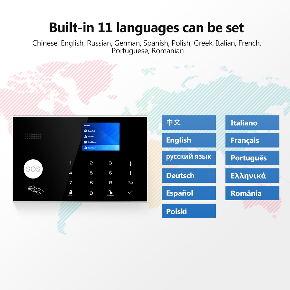 KERUI G30 ระบบเตือนภัยสําหรับ  - Keypad Alarm Panel บทวิจารณ์และราคา