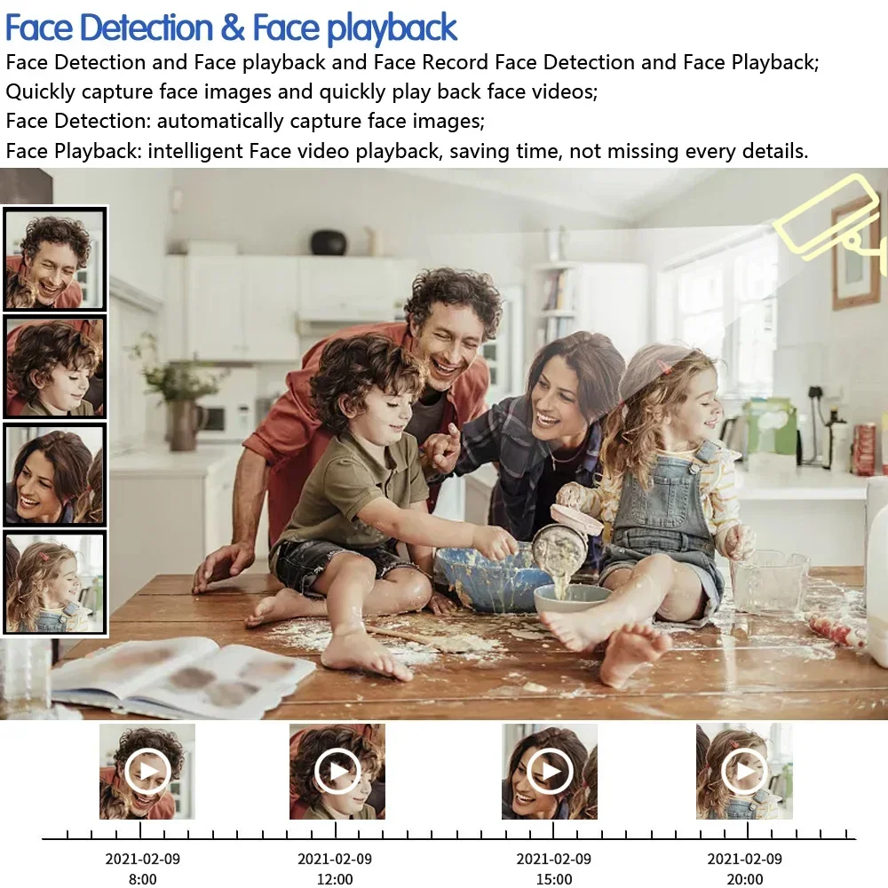 ชุดระบบรักษาความปลอดภัยบ้าน 4K - Home Security With Camera บทวิจารณ์และราคา