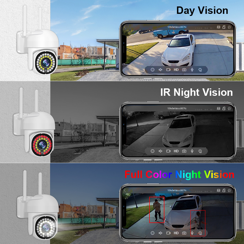 สมาร์ 3MP กล้องวงจรปิดไร้สายระ - Home Security Systems With Cameras บทวิจารณ์และราคา