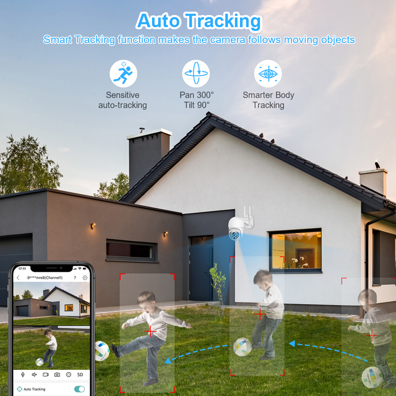 สมาร์ 3MP กล้องวงจรปิดไร้สายระ - Home Security Systems With Cameras บทวิจารณ์และราคา