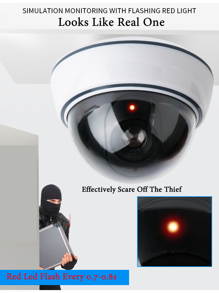 สร้างสรรค์สีดำ/สีขาวปลอมกล้องโ - Home Security Systems With Cameras บทวิจารณ์และราคา